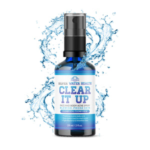 CLEAR IT UP Acne Spray by Silver Water Health Product Photo